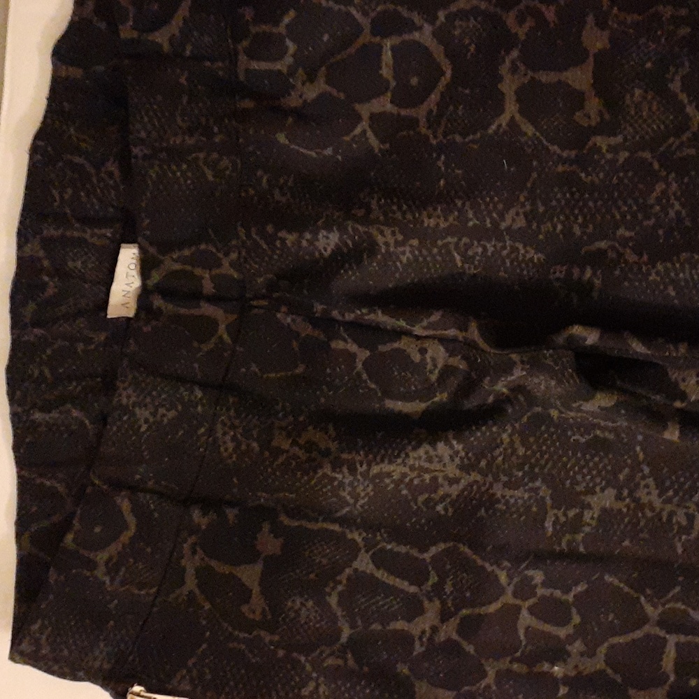 Anatomie pants, L, Black Snake print